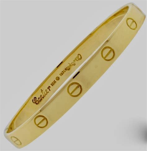 1970 cartier love bracelet|cartier love bracelet second hand.